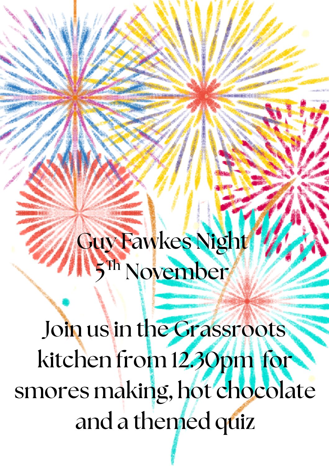 Guy Fawkes Night Poster